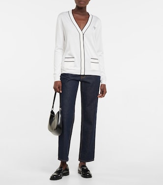 Cardigan aus Seide | Prada