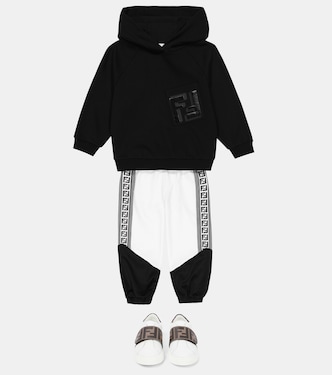 Sudadera FF de algodón elástico | Fendi Kids