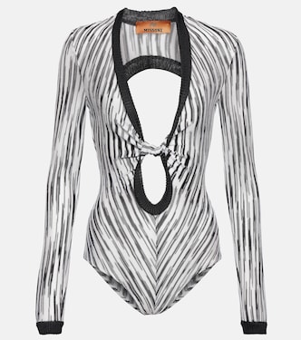 Space-dyed cutout bodysuit | Missoni