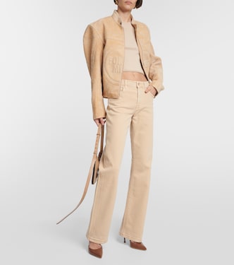 High-Rise-Hose Tess aus Baumwolle | 7 For All Mankind