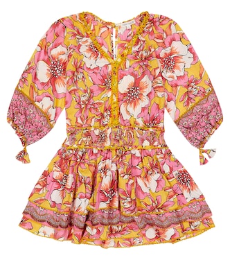 Bedrucktes Kleid Ariel | Poupette St Barth Kids