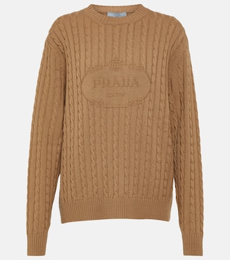 Jersey de cachemir con logo | Prada