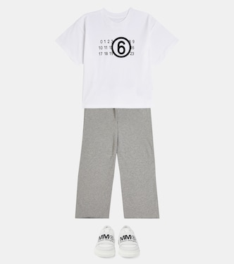 Pantalones deportivos de algodón | MM6 Maison Margiela Kids