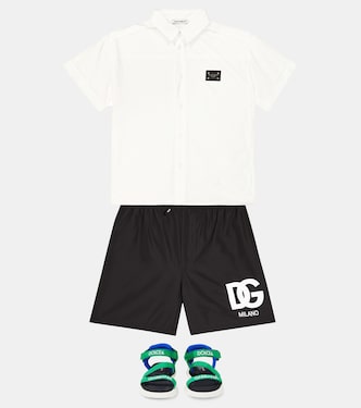 T-shirt en coton à logo | Dolce&Gabbana Kids