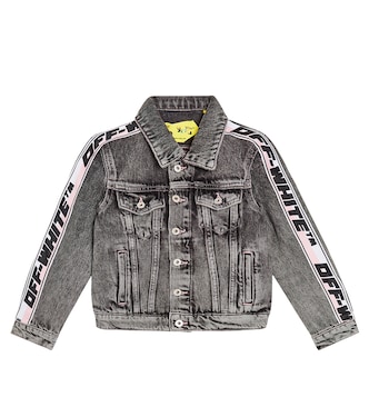Chaqueta en denim con logo | Off-White Kids