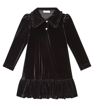 Kleid aus Samt | Monnalisa