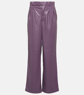 Pantaloni regular in similpelle | Jacques Wei