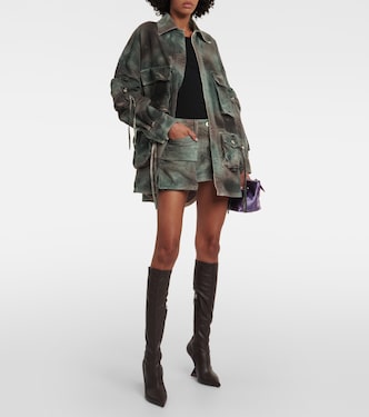 Bottes Cheope en cuir et cuir synthétique | The Attico