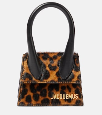 Le Chiquito leopard-print calf hair tote bag | Jacquemus