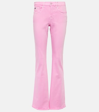Sophie cotton-blend bootcut pants | AG Jeans