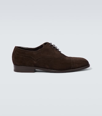 Schnürschuhe Witney aus Veloursleder | Manolo Blahnik