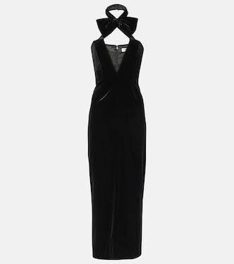 Abito midi in velluto | Alessandra Rich