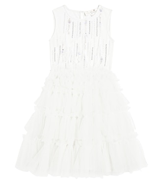 Kleid Dauphinette aus Jersey und Tüll mit Pailletten | Tutu Du Monde