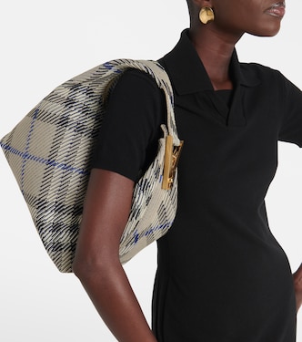 Medium jacquard duffel bag | Burberry
