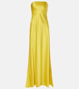 Robe Filo aus Seidensatin | Christopher Esber