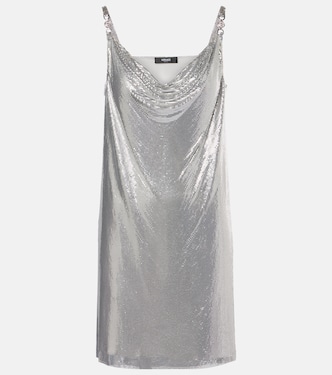 Minikleid Medusa '95 aus Metallic-Mesh | Versace