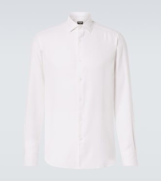 Camicia Cashco in cotone e cashmere | Zegna