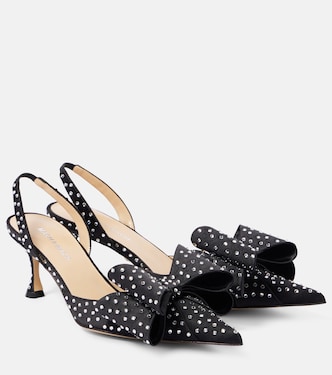 Pumps slingback Le Cadeau 65 con cristalli | Mach & Mach