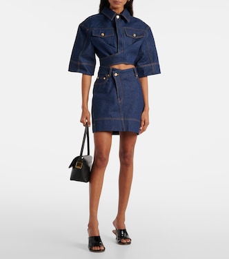 Mini-jupe en jean La Mini Jupe De-Nîmes | Jacquemus
