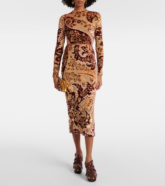 Top cropped in jacquard | Etro