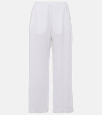 Weite Hose Lola aus Leinen | Velvet