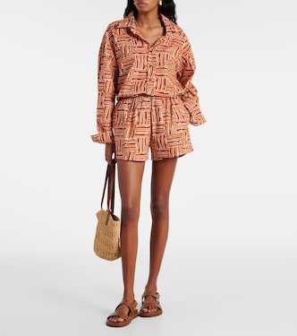 Shorts Elva in cotone con stampa | Faithfull