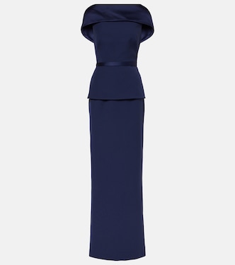 Midikleid Rella aus Crêpe | Safiyaa