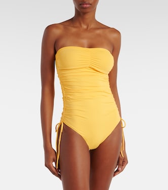 Sydney ruched strapless swimsuit | Melissa Odabash