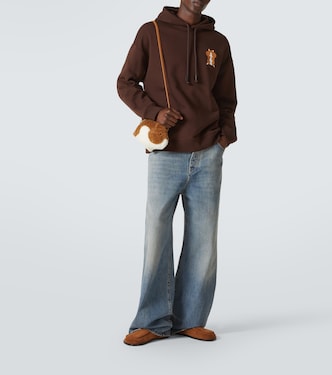 x Suna Fujita - Felpa in cotone con cappuccio | Loewe