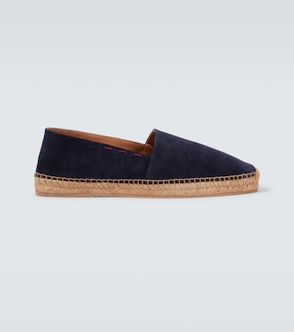 Espadrilles aus Veloursleder | Kiton