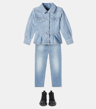 Jeansjacke | Balmain Kids