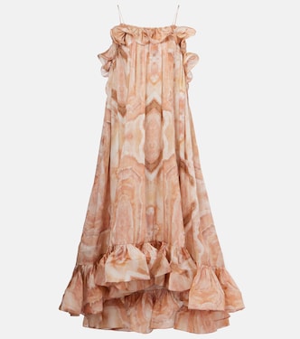 Illuminate printed silk maxi dress | Zimmermann