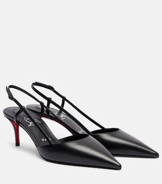 Slingback-Pumps Miss Z Sling 60 aus Leder | Christian Louboutin