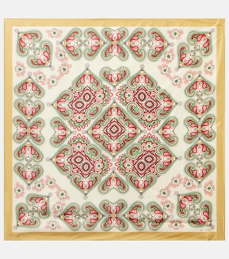 Sciarpa in twill di seta con stampa paisley | Etro