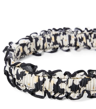 Diadema Jovie de algodón estampada | Bonpoint
