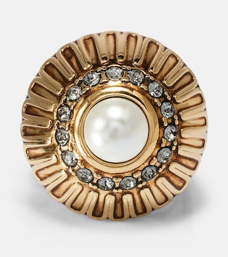 Embellished faux pearl ring | Chloé