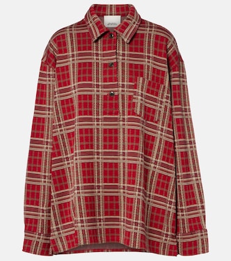 Brunagd plaid cotton shirt | Isabel Marant