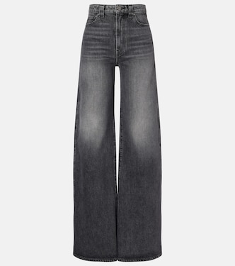 High-Rise Jeans Dane mit weitem Bein | Khaite