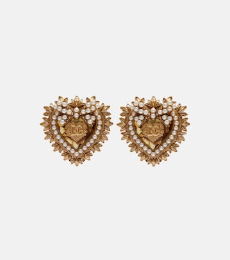 Devotion DG缀饰夹扣式耳环 | Dolce&Gabbana