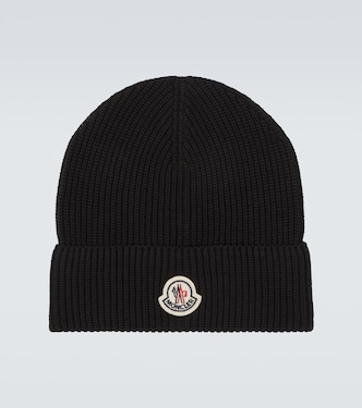 Archivio ribbed-knit cotton beanie | Moncler