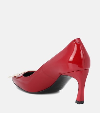 Escarpins en cuir verni Trompette | Roger Vivier
