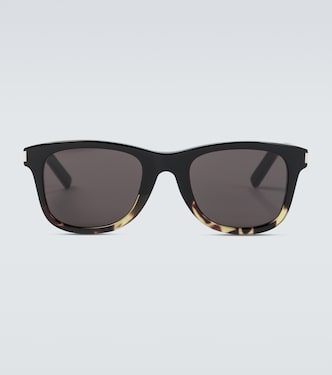 Tortoiseshell acetate sunglasses | Saint Laurent