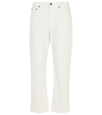 Mid-Rise Jeans Montero mit geradem Bein | The Row