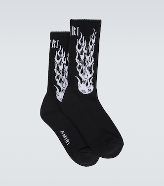 Calzini in cotone con logo | Amiri