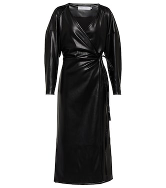 Faux leather midi dress | Proenza Schouler