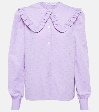 Floral cotton blouse | Alessandra Rich