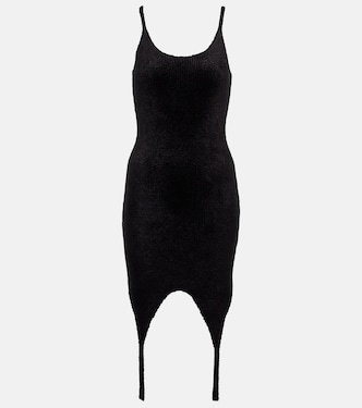 Ribbed-knit minidress | Balmain