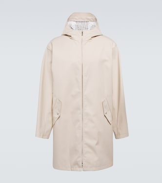 Parka de sarga de algodón impermeable | Thom Browne