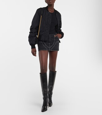 Low-rise denim miniskirt | Off-White