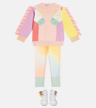 Sudadera de algodón adornada | Stella McCartney Kids